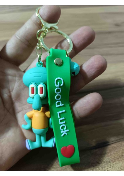 Schulzz Sbsp Squidward Anahtarlık | Çanta Süsü & Koleksiyonluk Aksesuar