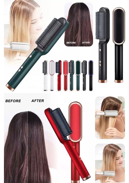 Negatif Iyon Elektrikli Saç Düzleştirici, Tarak Tasarımı, Sıcak ve Pürüzsüz Stil Sağlar fiyatları