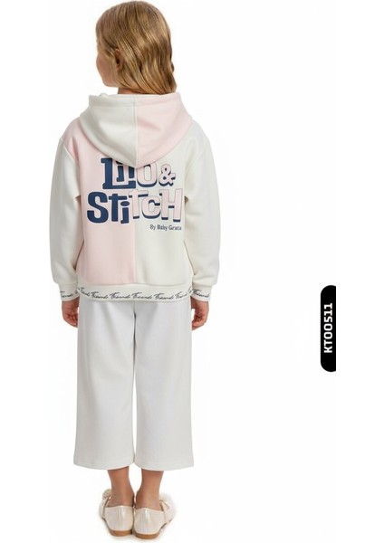 Kız Çocuk Eşofman Takım 4-8 Yaş 7233 fiyatları