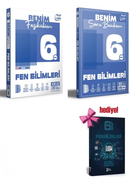 Benim Hocam 6. Sınıf Fen Bilimleri Benim Fasikülüm + Soru Bankası