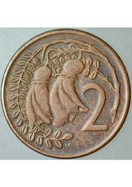 Fiji 2 Cent 1969 Ktraliçe Iı. Elizabeth. 21,1 mm fiyatları