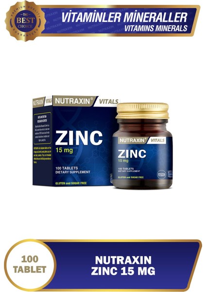 Zinc 15 Mg 100 Tablet