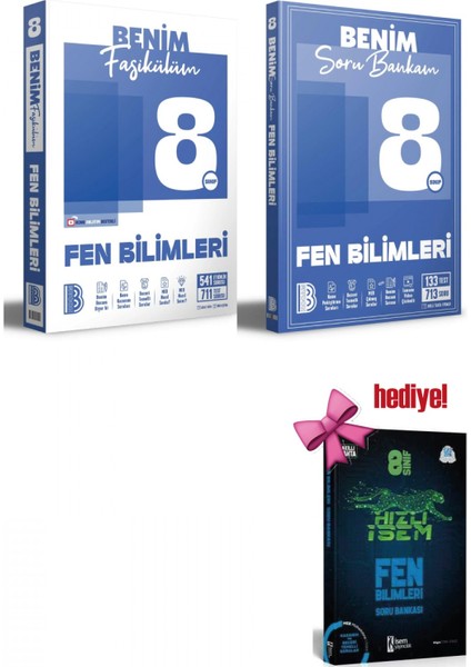 Benim Hocam 8. Sınıf Fen Bilimleri Benim Fasikülüm + Soru Bankası