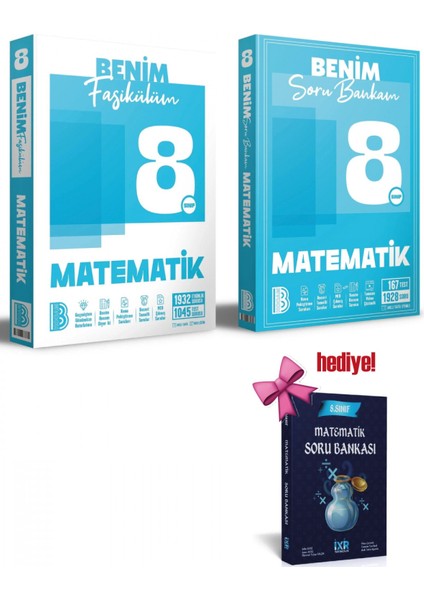 Benim Hocam 8. Sınıf Matematik Benim Fasikülüm + Soru Bankası Set