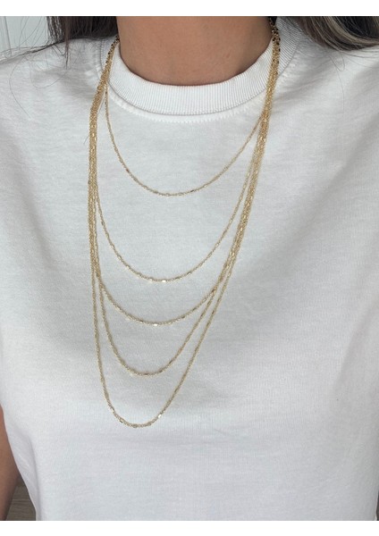 5 Sıra Zincir Kolye