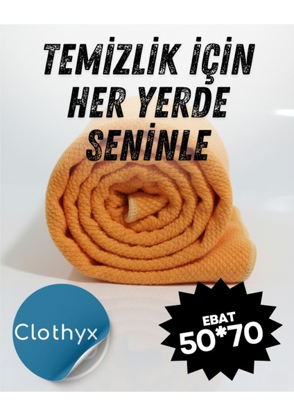 Mikrofiber Cam Temizlik Bezi 50*70 cm 1 Adet