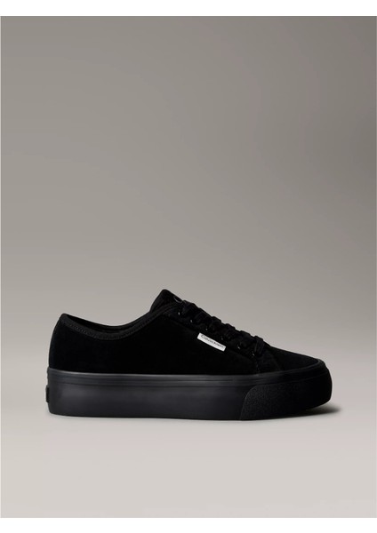 Ck YW0YW02000 Vulc Flatf Lace Up Sue/wl Ck Kadın Sneakers modelleri