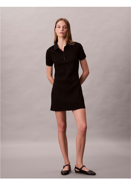 Ck LV044D208G Ss Aop Jacquard Mını Kadın Elbise indirimleri