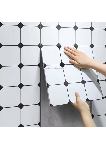 30CM x 30CM 10 Adet Yapışkanlı Karo Floor Pvc Panel Yer Zemin Kaplama Paneli Arkası Kauçuklu 3319 indirimleri