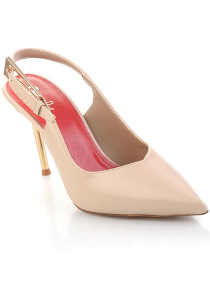 Bej Kadın Abiye Ayakkabı K01209111109 fiyatları