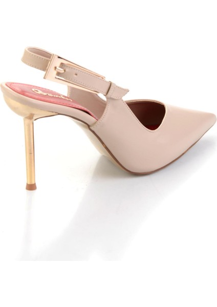 Bej Kadın Abiye Ayakkabı K01209111109 modelleri