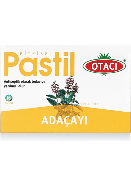 Adaçayı Pastil 16 Adet