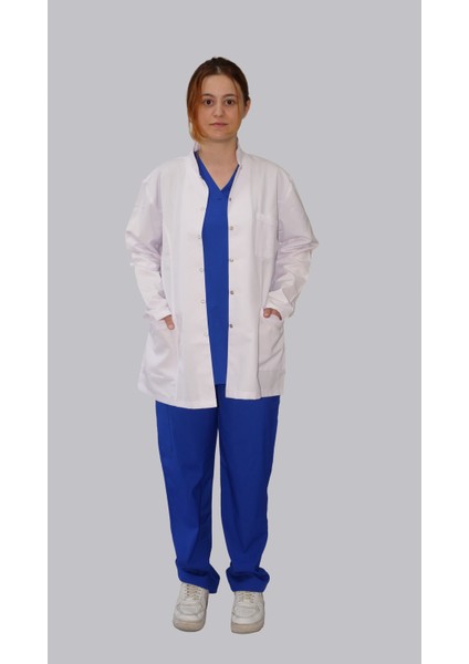 Hakim Yaka Uzun Boy Uzun Kol Doktor Hemşire Öğretmen Eczane Labratuvar Önlüğü modelleri