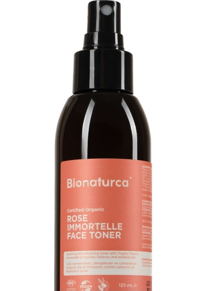 Organik Sertifikalı Gül & Ölmezçiçek Sıkılaştırıcı Toner 125 M L- Bionaturca modelleri