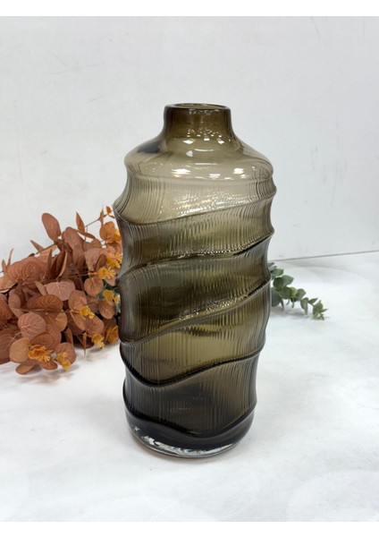 Cam Vazo Amber 36 cm