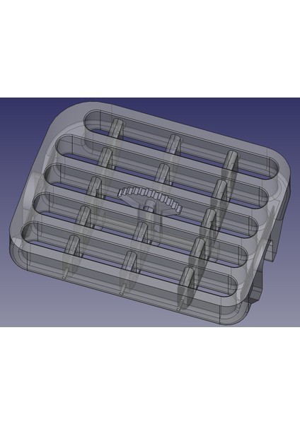 Renault Clio 2 Orta Havalandırma Kalorifer Izgarası Siyah Renk modelleri