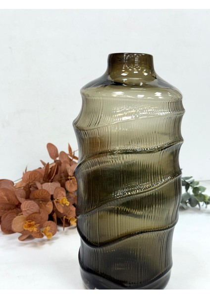 Cam Vazo Amber 36 cm fiyatları