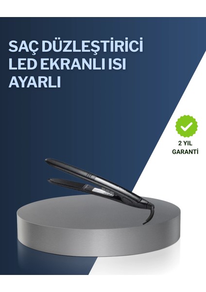 Çok Renkli Düzleştirici ile Hızlı ve Kolay Saç Şekillendirme