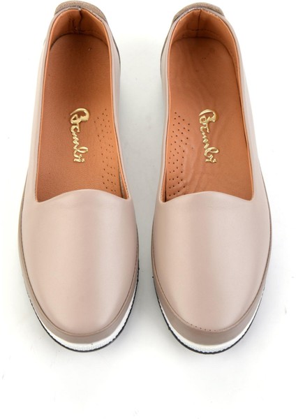 Kum Hakiki Deri Kadın Espadril K01582301303 fırsatları