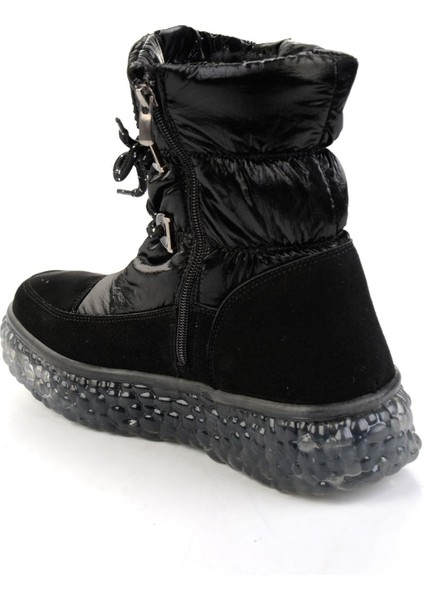 Parlak Siyah Kadın Bot & Bootie K02102031467 modelleri