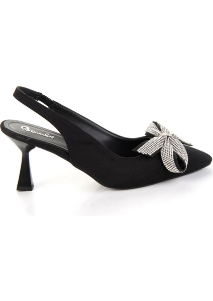 Mat Siyah Kadın Abiye Ayakkabı K01397180038