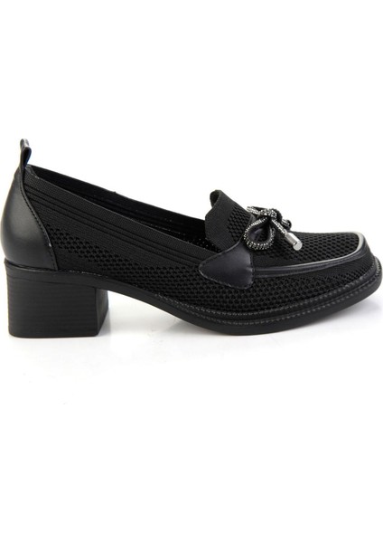 Siyah Kadın Klasik Topuklu Ayakkabı K01474301482