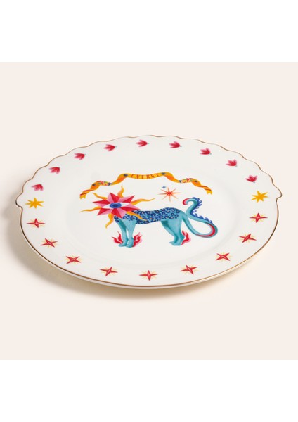 Luohu Porselen Pasta Tabağı 20 cm Renkli fiyatları