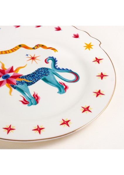 Luohu Porselen Pasta Tabağı 20 cm Renkli modelleri