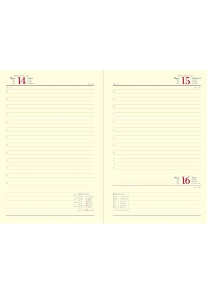 2026 Spiralli Günlük Ajanda 20X28 cm 419-SEK Gri fiyatları