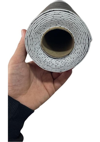 60CM x 280CM 1 Adet Kendinden Yapışkanlı Kömür Gri Lambiri Desenli Duvar Paneli Kağıdı GS8002 fiyatları