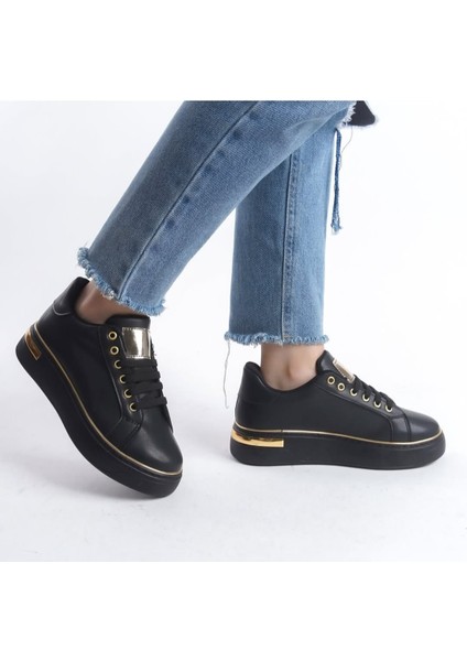 Kadın Ince Şerit Detaylı Bağcıklı Günlük Rahat Ayakkabı fiyatları