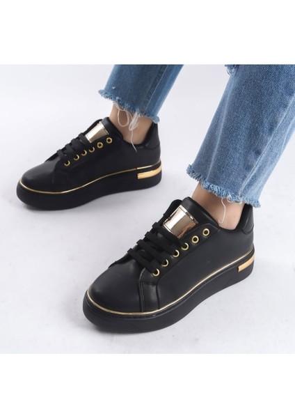 Kadın Ince Şerit Detaylı Bağcıklı Günlük Rahat Ayakkabı modelleri