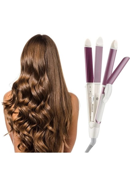 Seramik Saç Düzleştirici ve Maşası, Şık ve Kullanışlı, Pembe Renk, Profesyonel Kalite