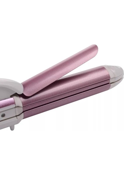 Seramik Saç Düzleştirici ve Maşası, Şık ve Kullanışlı, Pembe Renk, Profesyonel Kalite