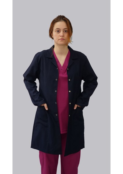 Lacivert Iş Önlüğü modelleri