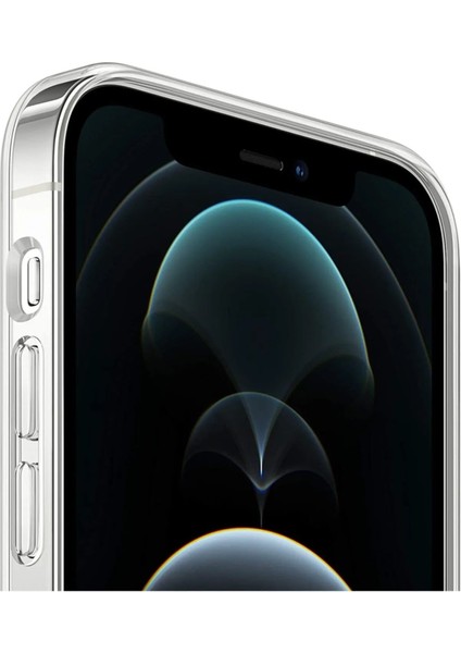 Iphone 12 Kılıf Kamera Lens Korumalı Magsafe Destekli Şeffaf Darbe Emici Sert Kapak indirimleri