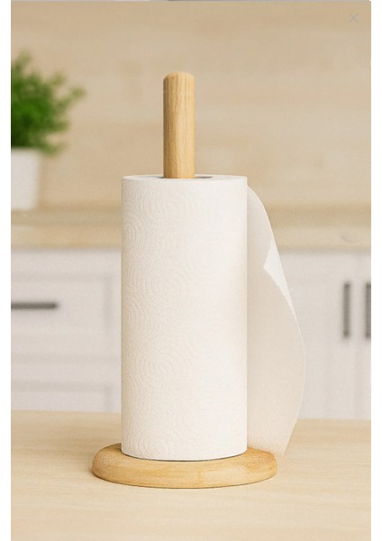 Bambu Kağıt Havluluk - Yuvarlak Kaydırmaz Taban