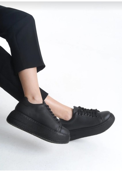 Kadın Yüksek Tabanlı Siyah Ortopedik Günlük Rahat Ayakkabı fiyatları