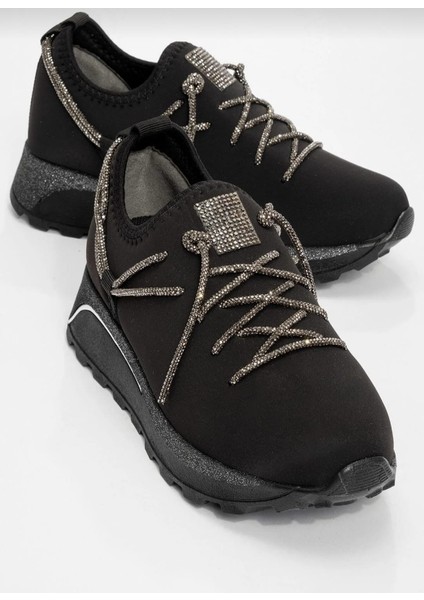 Kadın Streç Model Taşlı Günlük Rahat Ayakkabı modelleri