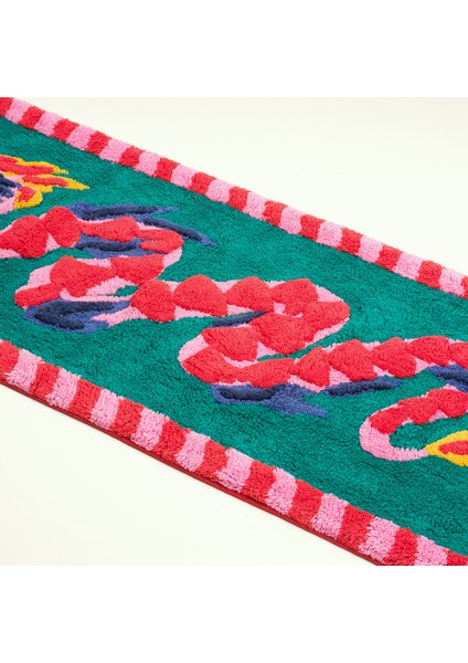 Punjab Pamuk %100 Pamuk Banyo Paspası 50X120 cm Renkli fiyatları