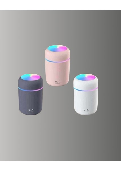 Taşınabilir Hava Nemlendirici – Renkli Işık ve USB Bağlantı indirimleri