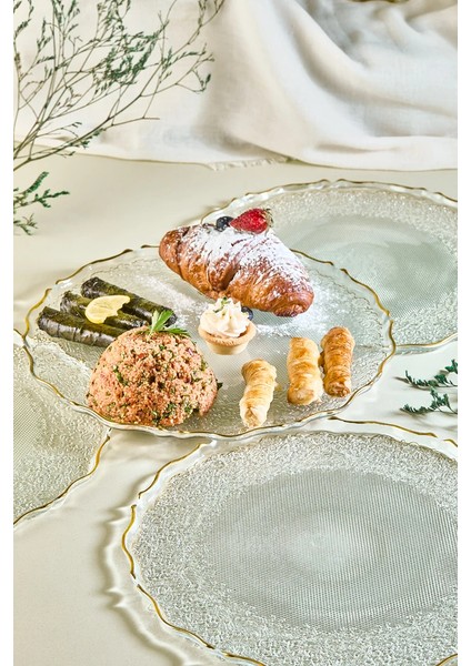 Goblen 28 cm 6 Parça Servis Sunum Tabağı Seti fiyatları