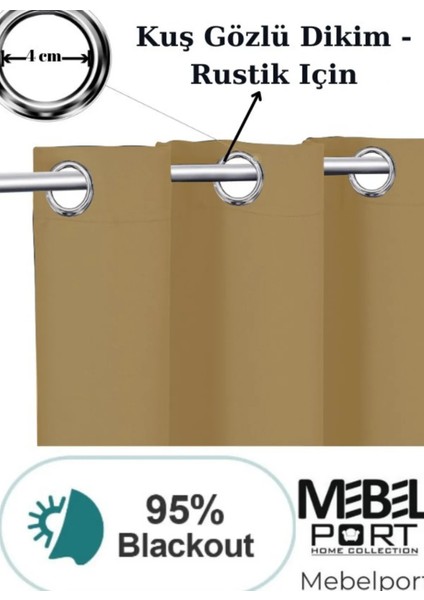 Blackout Fonluk Kuşgözü Dikim Şekli Tek Kanat fiyatları