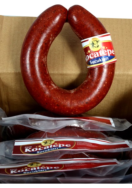5 kg Acılı %100 Dana Eti Kangal Klasik Meşhur Afyon Kocatepe Sucukları indirimleri