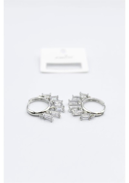 Baget Taşlı Shakira Küpe - Gümüş fiyatları