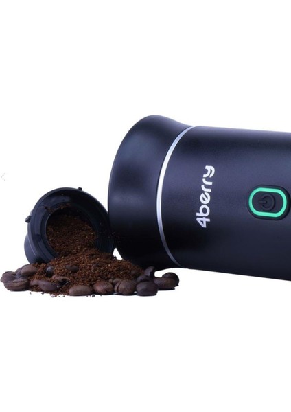 Taşınabilir Kahve Makinesi – USB Şarjlı, Kapsül ve Öğütülmüş Kahve Uyumlu, Tek Tuşla Demleme Siyah fırsatları