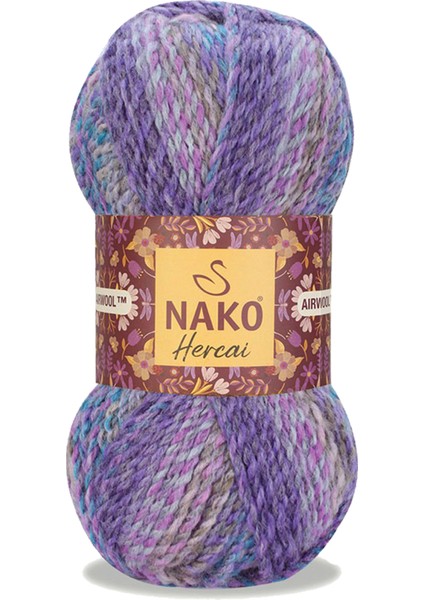 5 Adet Hercai Ebruli Hırka Kazak Atkı Bere El Örgü Ipi Yünü 28181 fiyatları