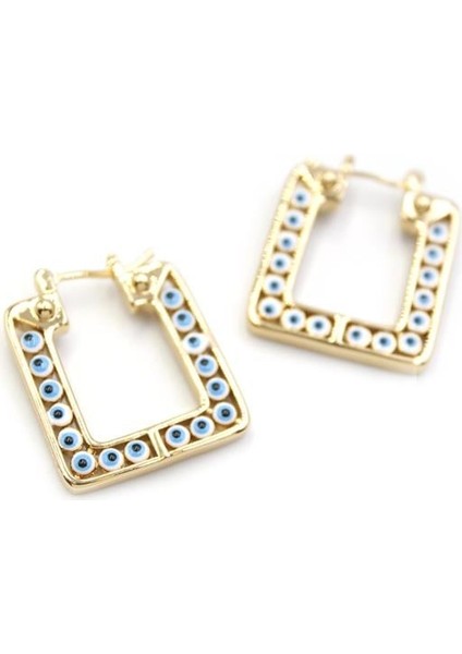 Kare Nazar Küpe - Altın fiyatları