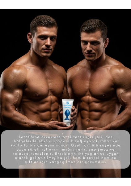 100 ml Erkeklere Özel Ters Ilişki Jeli + 18 cm Dildo Seti – Damar Detaylı Yapay Dildo, Strapon Uyumlu, Kalın Esnek Gövde, Partnersiz Kullanım Için Uygun, Güvenli Ürün