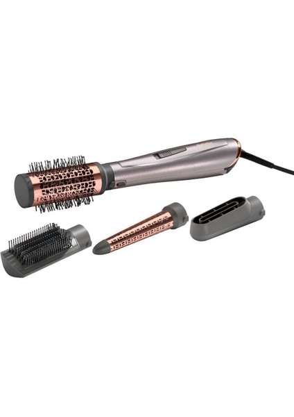 Hava Üflemeli Saç Şekillendirici Set, 1000W, 4 Başlık, Iyon Teknolojisi